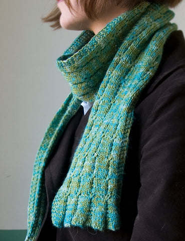 Free knitting pattern: Fitzgerald Scarf