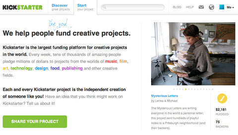 How to Fund Creativity online