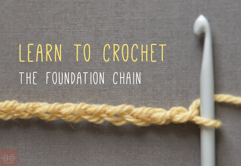 Learn to Crochet: Foundation Chain